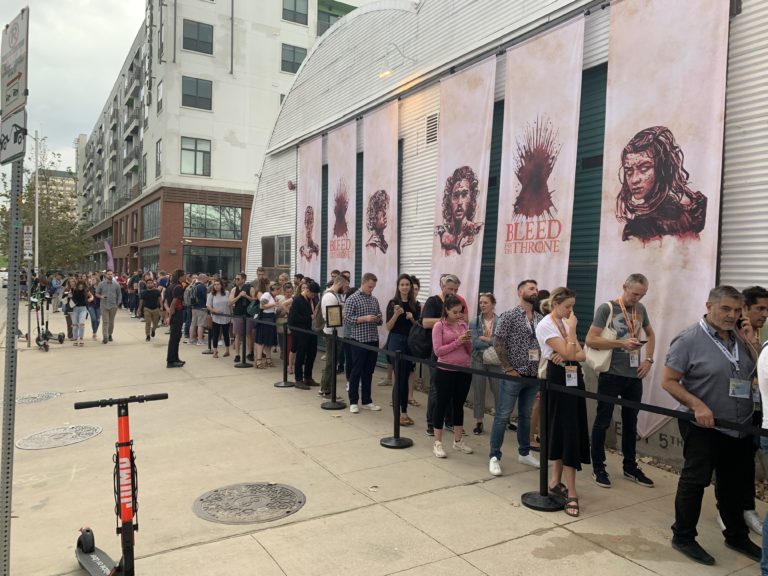 People at SXSW on day one of the festival