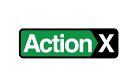 Our Client, logo ActionX