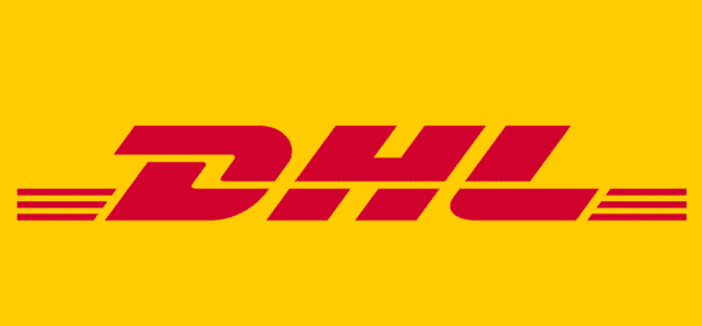 Our Client, logo DHL