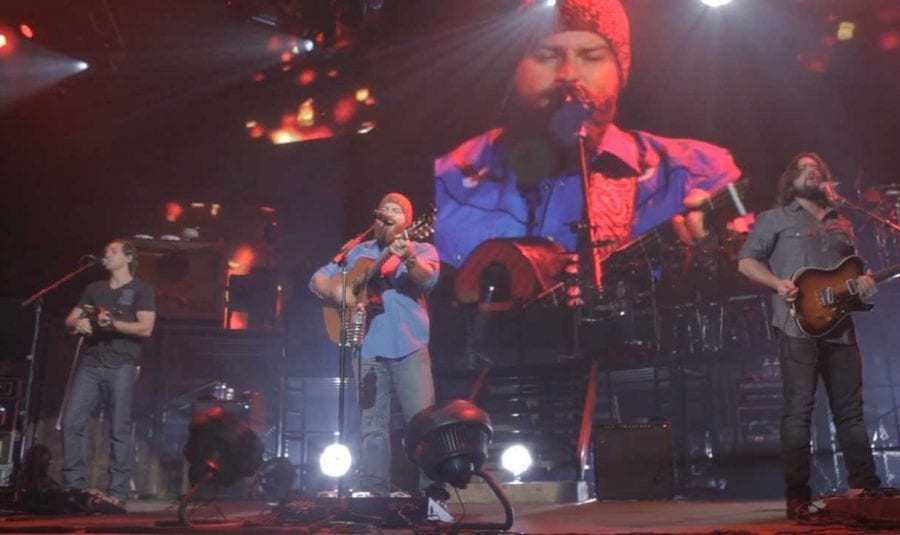 Zac Brown Singing