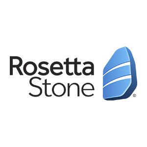 Our Client, logo Rosetta Stone