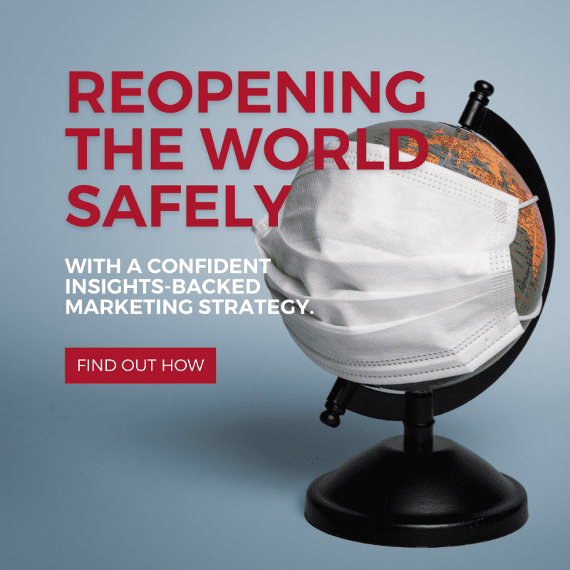 Mask on globe