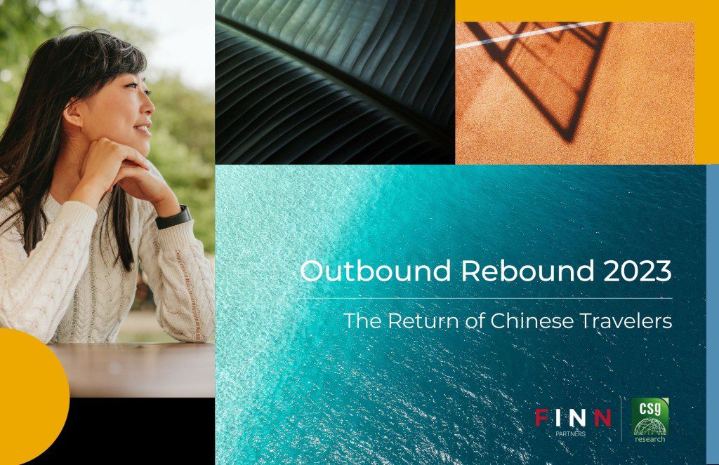 Report Cover, Outbound rebound 2021 the return of Chinese travelers.