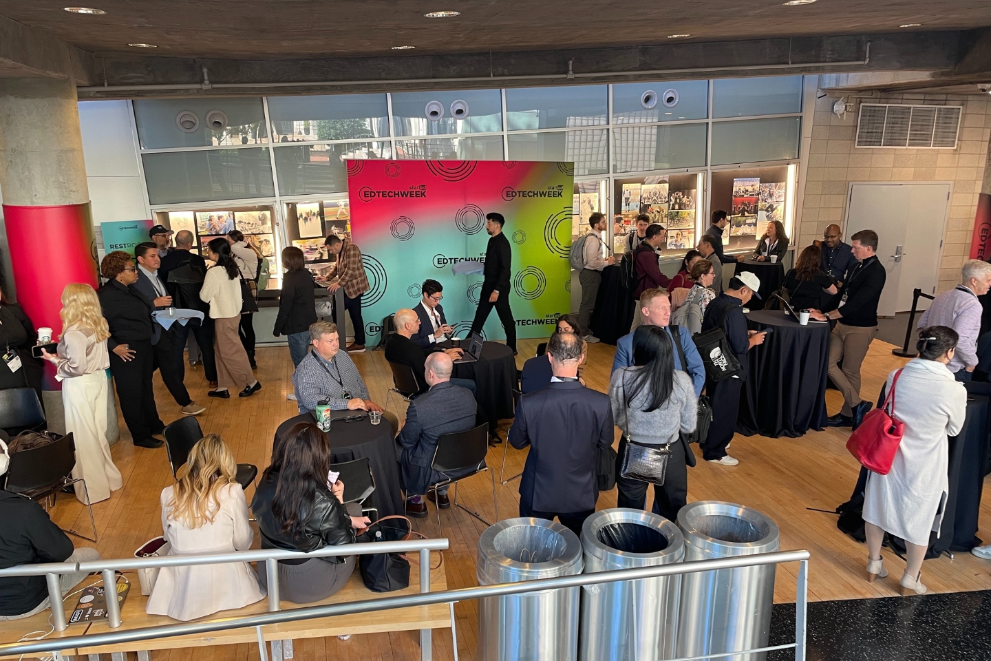 people gathered together at EdTech Week