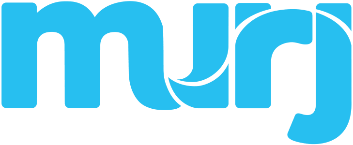 Murj Logo in blue