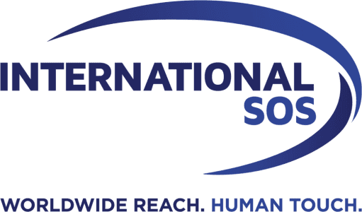 Our Client, logo International SOS