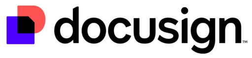 Our Client, logo Docusign